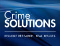 CrimeSolutions: Reliable Research. Real Results - links to CrimeSolutions site