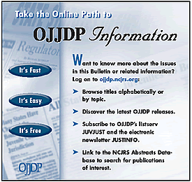 OJJDP Information Banner
