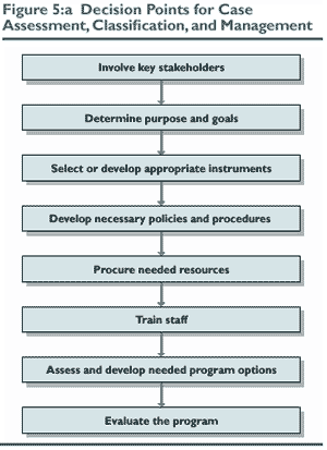 Figure 5:a Decision Points for Case Assessment, Classification, and Management
