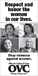 Native American Women Web Ad
