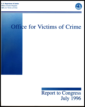 Report to Congress 1996 cover
