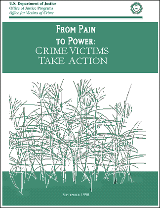 From Pain To Power: Crime Victims Take Action cover