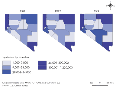 Exhibit 14: Nevada's Changes in Population