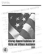 Cover of Attorney General Guidelines for Victim and Witness Assistance 2000 (January 2000).