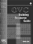 Cover of the OVC Training Resource Guide.